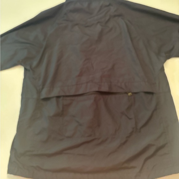 Nike Vintage Full-Zip Windbreaker Jacket Men’s L | Black | Retro Vent Back - Picture 5 of 8